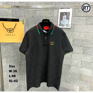 gucci เสื้อโปโลแขนสั้น