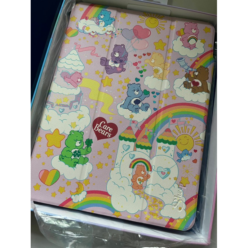 (ขายแล้ว)เคสiPadGen7/8/9 Apple sheep Carebears