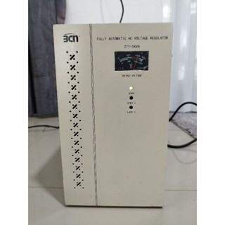 เครื่องปรับแรงดันไฟฟ้ามือสอง (second hand) BCN รุ่น ZTY-5KVA  รับประกัน 1 เดือน