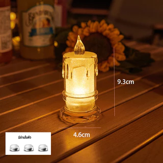 โคมไฟเทียน LED สําหรับตกแต่งบ้าน