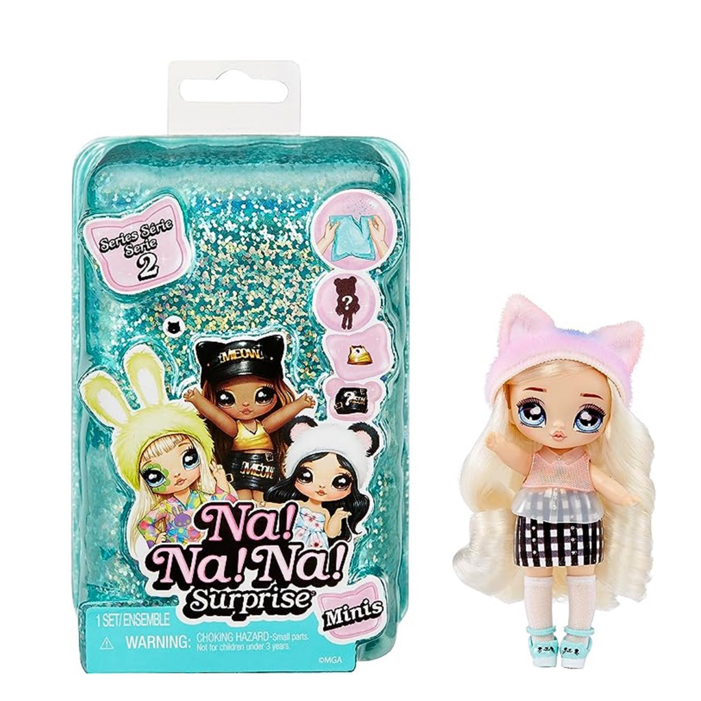 MGA(เอ็มจีเอ)NaNaNaSurprise Minis Asst S2 PDQ ของเล่นตุ๊กตา นานานา เซอร์ไพรส์ รหัส NS591955