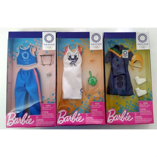 Barbie Outfit ชุดตุ๊กตา บาร์บี้ คละแบบ 1 ชิ้น ของเล่น เสื้อตุ๊กตา รุ่น FKR66