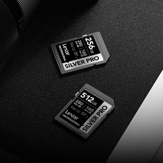 การ์ดหน่วยความจำ เอสดีการ์ด LEXAR SILVER PRO 512GB UHS-II U3 V60 SD CARD FULL-HD 3D 4K RW280/160MB/S (LSDSIPR512G)_5