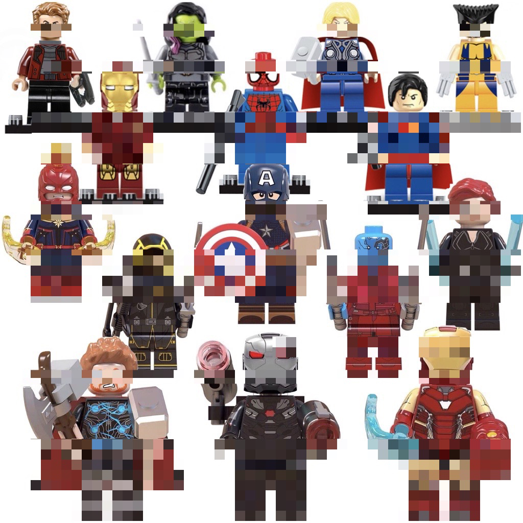 มินิฟิกเกอร์ ตัวต่อSuper Hero