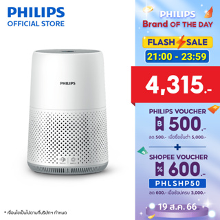 Philips Air Purifier เครื่องฟอกอากาศฟิลิปส์ Series 800i AC0850/21 สำหรับห้องขนาด 16-49 ตร.ม.