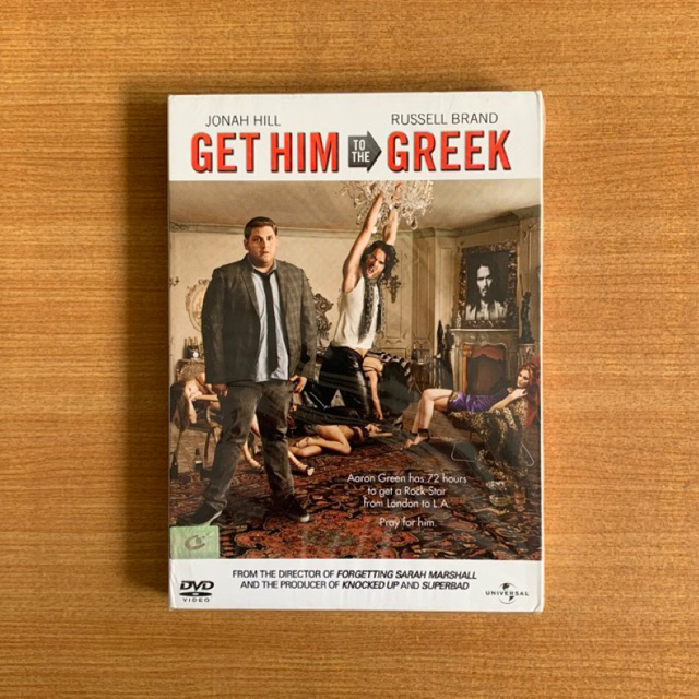 DVD : Get Him to the Greek (2010) จับร็อคซ่าส์มาโชว์เฟี้ยว [มือ 1 ปกสวม] Jonah Hill ดีวีดี หนัง