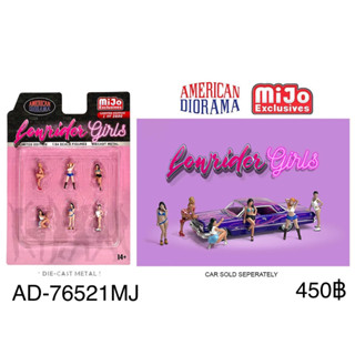 AD-76521MJ	American Diorama 1:64 Lowrider Girls – MiJo Exclusives Limited Edition 3,600