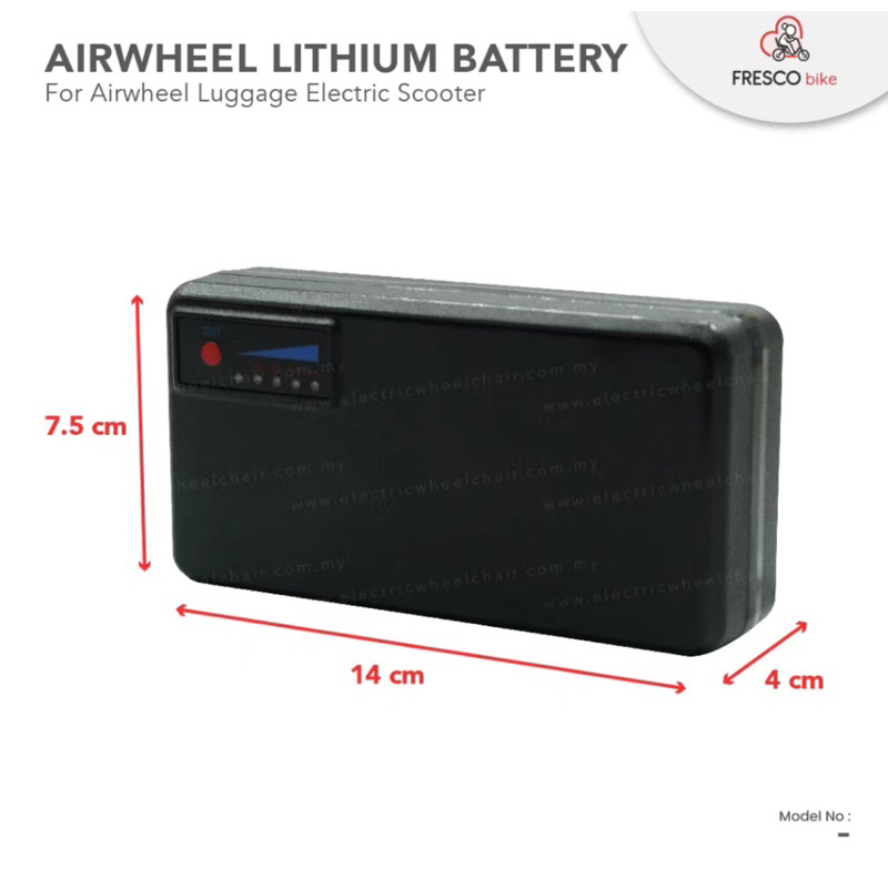 Airwheel Smart LUGGAGE Electric Scooter for Se3S & SeMiniT Model Powerbanks