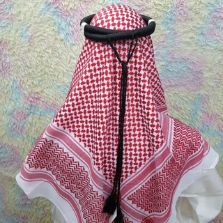 GNA57เชือก OGAL / IGA ( Head Band ) เชือกคาดหัวแบบอาหรับ เชือกถักสีดำสำหรับใช้รัดผ้าโพกศรีษะ(เชือกไม่รวมผ้าสาราบั่น)