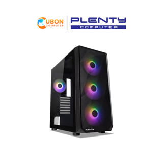 CASE (เคส) PLENTY ME19 BLACK ATX