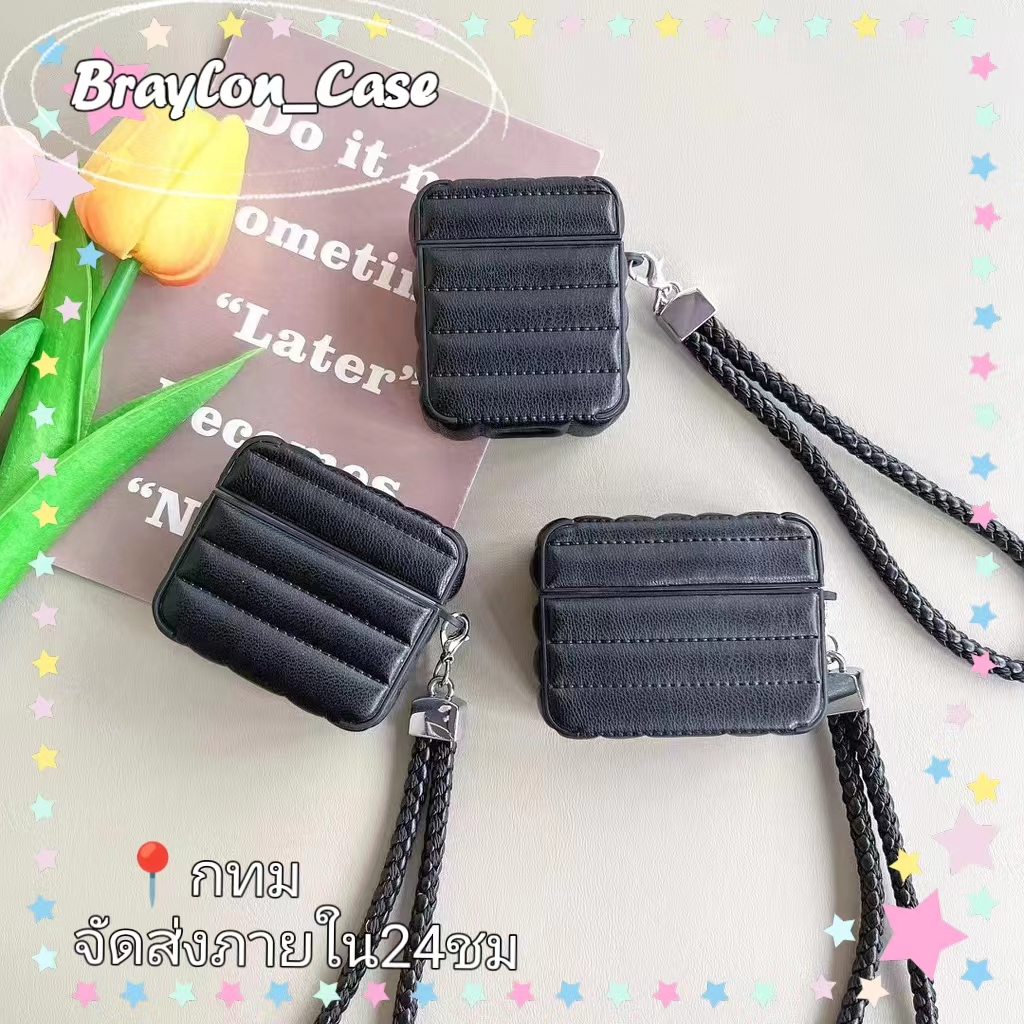 จัดส่งภายใน24ชั่ว เคส Airpods 3 pro 1 2 สีดำ น่ารัก การป้องกันการตก โมเดลพื้นฐาน Soft Case Airpod gen3 2021 Airpods 2