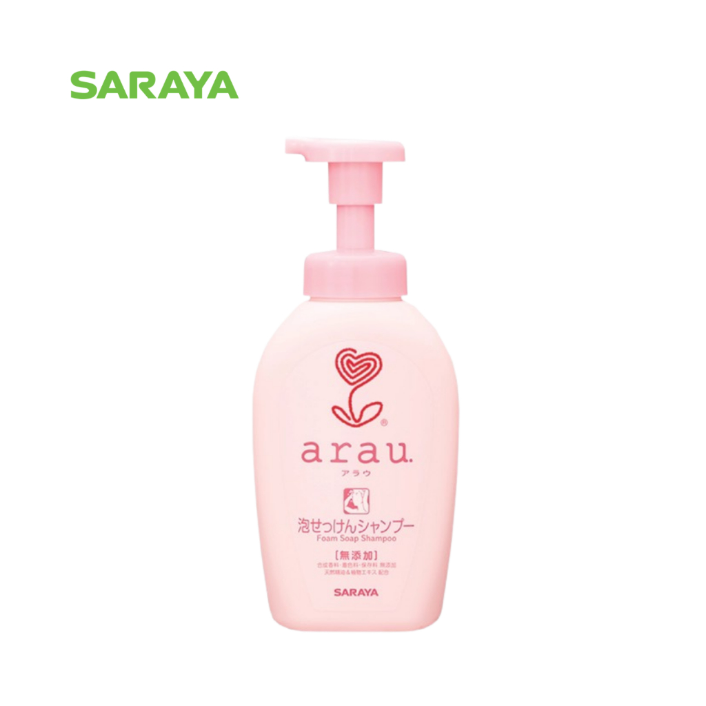 โฟมแชมพูสระผมผู้ใหญ่ อะราอุ. (ขวด) : arau. Foam Soap Shampoo (ฺBottle) 500 ml.