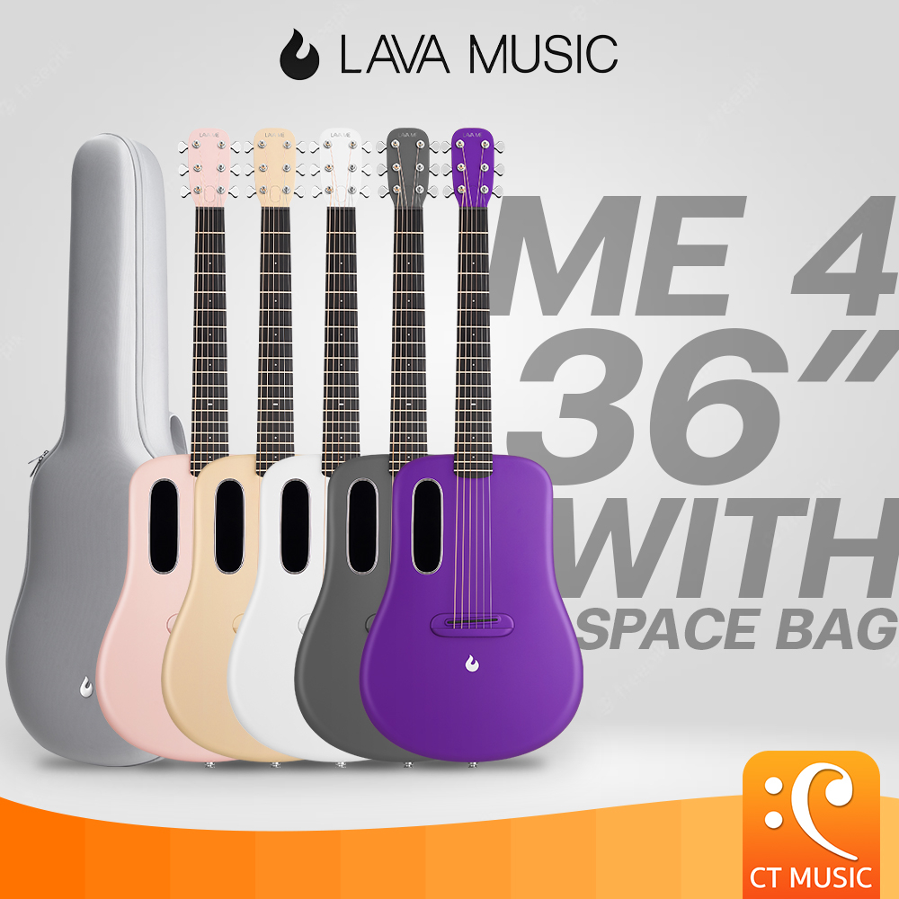 LAVA ME 4 36″ with Space Bag กีตาร์โปร่งไฟฟ้า ME4 SpaceBag