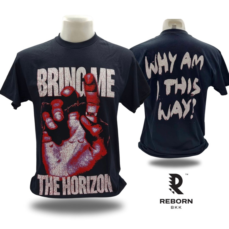 เสื้อยืดวงดนตรี BRING ME THE HORIZON (BMTH) T-SHIRT ลาย LOST ลิขสิทธิ์ของแท้100% UK
