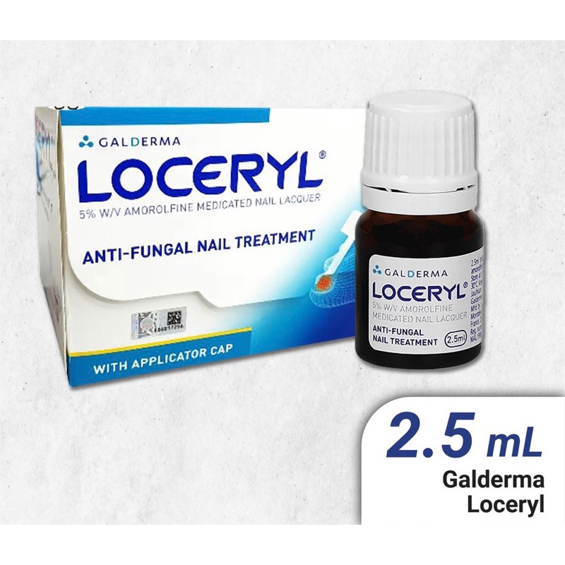 Loceryl Nail Lacquer 5% 2.5mL