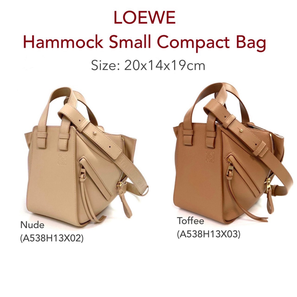 LOEWE Hammock Small Compact Bag ของแท้ 100% [ส่งฟรี]