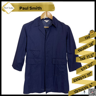 เสื้อโค้ทเด็ก Paul Smith สีน้ำเงิน ไซส์ 130