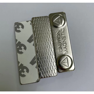 45mm x 13mm-2 60mm x 14mm-3 แม่เหล็กติดป้ายชื่อ ป้ายชื่อแม่เหล็ก แถบแม่เหล็ก ชุดแม่เหล็ก ติดป้ายชื่อ พร้อมกาว2หน้า 3M