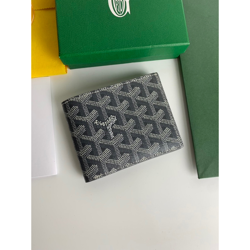 Goyard Wallet Grey Cloth ref.372458 - Joli Closet