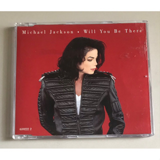 ซีดีซิงเกิ้ล ของแท้ ลิขสิทธิ์ มือ 2 สภาพดี...ราคา 450 บาท  “Michael Jackson”ซิงเกิ้ล"Will You Be There"*แผ่นMade In UK*