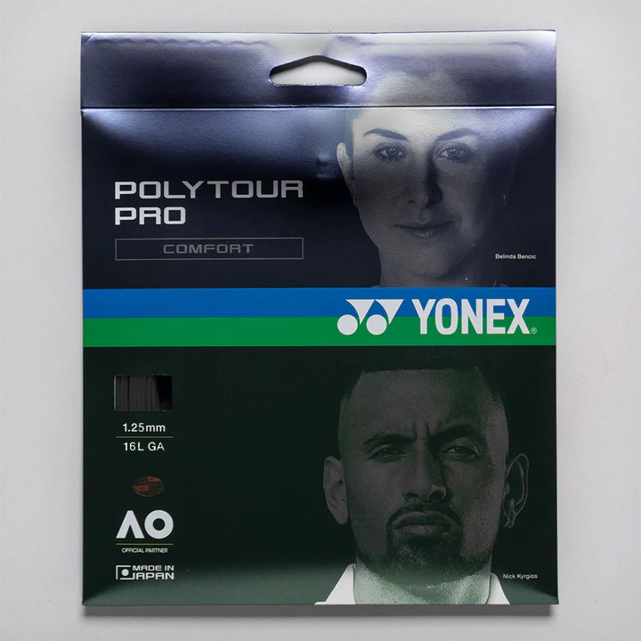 Yonex เอ็นไม้เทนนิส Polytour Pro 16L/1.25mm , 18/1.15mm Tennis String Reel (5แบบ) ราคา ถูกที่สุด ดีลบีเคเค แกลเลอรีภาพที่ 2