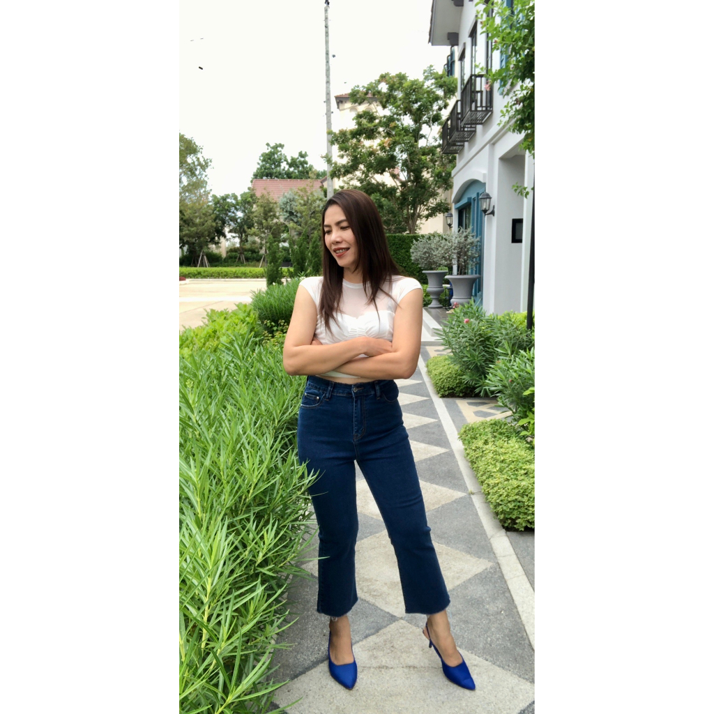 กางเกงยีนส์ขาม้าเต่อ ม้าน้อย รหัสOP4