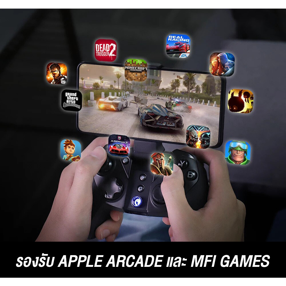 (รับประกันสินค้า1ปี) จอยเกมGameSir G4 PRO Muti-Platform Gaming Controller จอยเกมส์ไร้สาย ออกแบบสำหรับการเล่นเกม