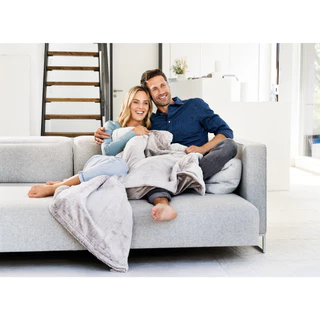 Beurer ผ้าห่มไฟฟ้า ให้ความอบอุ่น ขนนุ่นมาก นุ่มจริง สามารถปรับระดับได้ Heated Overblanket รุ่น HD75 COSY NORDIC