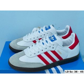 รองเท้าAididas Samba มาใหม่ รองเท้าผ้าใบอดิดาส แซมบ้า พร้อมกล่องและอุปกรณ์ครบ【รับประกันสินค้าตรงปก✔แท้100% Size:37-45eu】