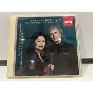 1   CD  MUSIC  ซีดีเพลง  BEETHOVEN SYMPHONY NO.5/BRAHMS VIOLIN CONCERTO      (D2D71)