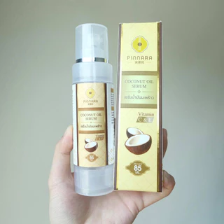 [2 ขวด] พิณนารา น้ำมันมะพร้าว Pinnara Coconut oil serum น้ำมันมะพร้าวสกัดเย็น