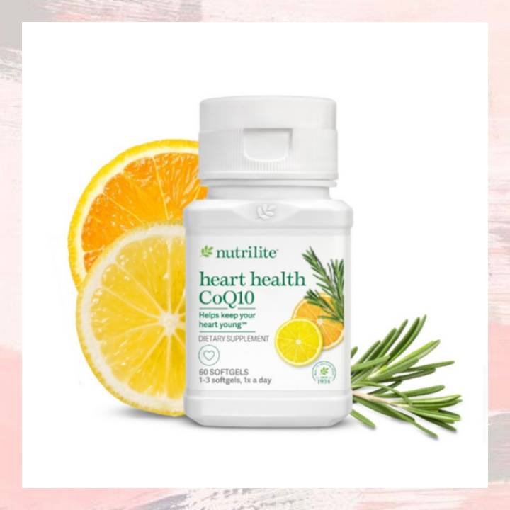 Amway Nutrilite Coenzyme Q10 CoQ10 นิวทริไลท์คิวเท็น (นำเข้าจากUSA) 60 เม็ด
