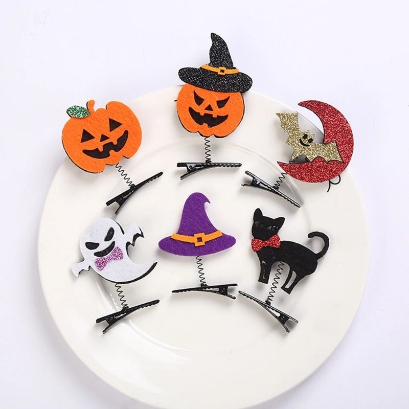ร้านไทย กิ๊บติดผม ฮาโลวีน สปริงดึ๋งๆ น่ารัก แฟนซีผี Halloween