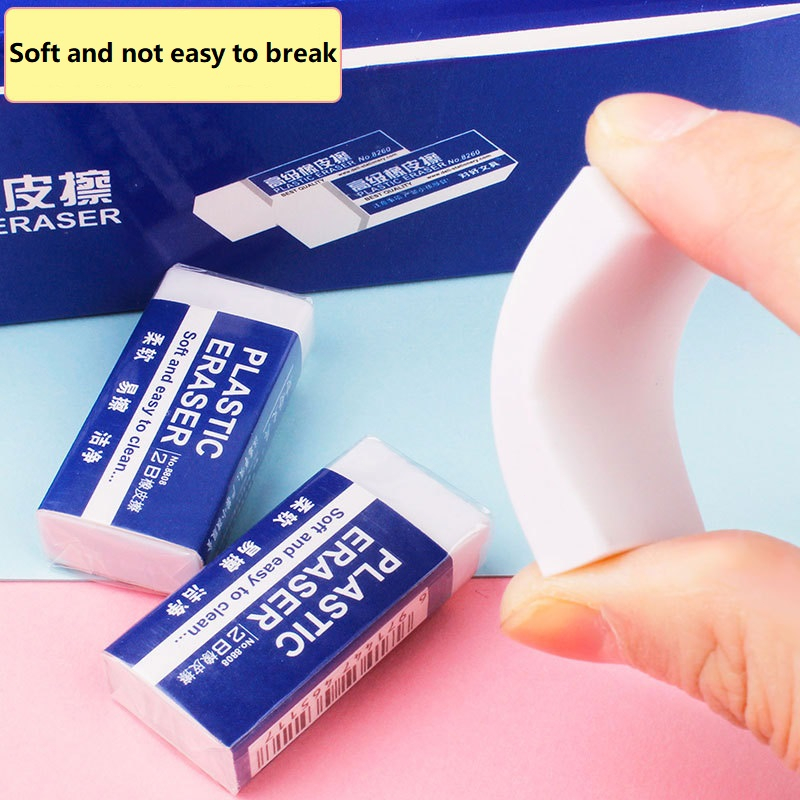 Shadow.Rich 【โล๊ะสต็อก พร้อมส่ง】SOFT ERASER ยางลบดินสอ ยางลบ ยางลบโฟม ฟ้า เครื่องเขียน สำหรับสำนักงาน อุปกรณ์การเรียน