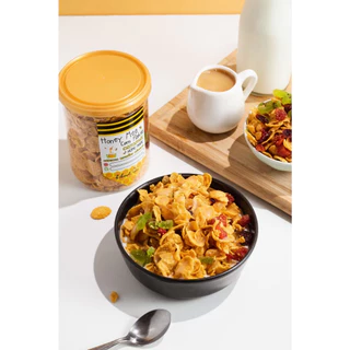 คอร์นเฟลกคาราเมล น้ำผึ้ง HoneyMee (1กระปุก) น้ำหนัก 180 กรัม