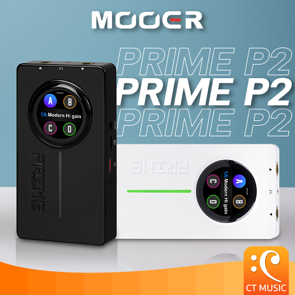 Mooer Prime P2 Intelligent Pedal เอฟเฟคกีตาร์ Guitar Effect PrimeP2 Prime P1 ไพรม์ พีทู