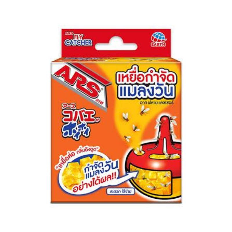 ARS อาท ฟลายแคชเชอร์ เหยื่อดักแมลงวัน กับดักแมลงวันทอง ใช้ง่าย 39 กรัม