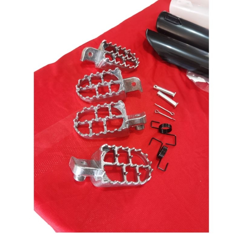 พักเท้าวิบาก​​ การ์​ดโช๊ค​หน้า​ msx​ ksr (ของใหม่มือ1)​ อะไหล่แตกรถวิบาก​ Mini​ Motocoss​