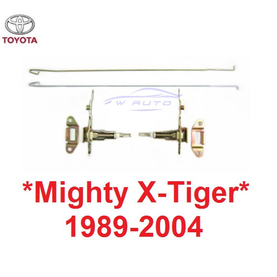 กลอนฝาท้าย TOYOTA MIGHTY-X TIGER 1989 - 2004 โตโยต้า ไมตี้เอ็กซ์ ไทเกอร์ MTX ลวดฝาท้าย กลอนกระบะท้าย ล็อค ที่ล็อคกระบะ