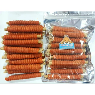ขนมสุนัขสติ๊กนิ่มพันแท่งมันชี่ขนาด 400 กรัม