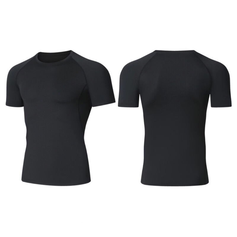 GXG เสื้อรัดกล้ามเนื้อแขนสั้น กระชับกล้ามเนื้อ เสื้อออกกำลังกาย ผ้าdryfit - รูปที่ 6