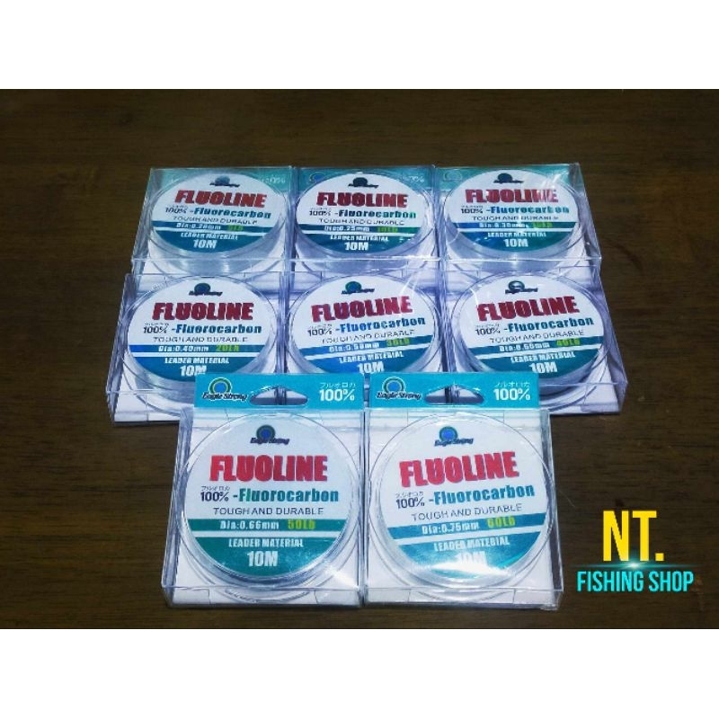 สายช๊อคลีดเดอร์ Egle strong FLUOR 100%/ 10เมตร