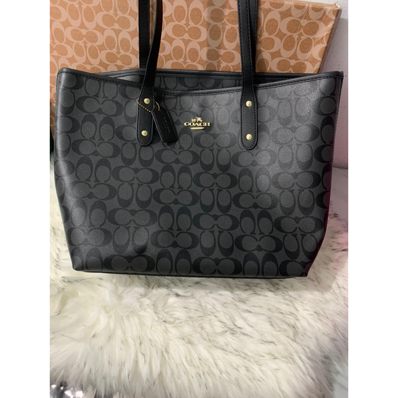 CoachCITYZIPTOTEINSIGNATURE (COACH F58292)