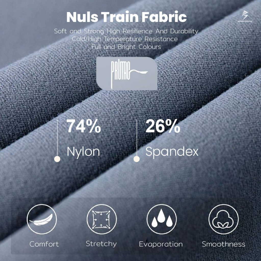 กางเกงโยคะ Medium-Impact Nuls Premium ยกระดับความกระชับ นุ่ม เรียบเนียน ไร้ตะเข็บหน้า ไม่เคอะเขิน พร้อมเฟล็กสะท้อนแสง