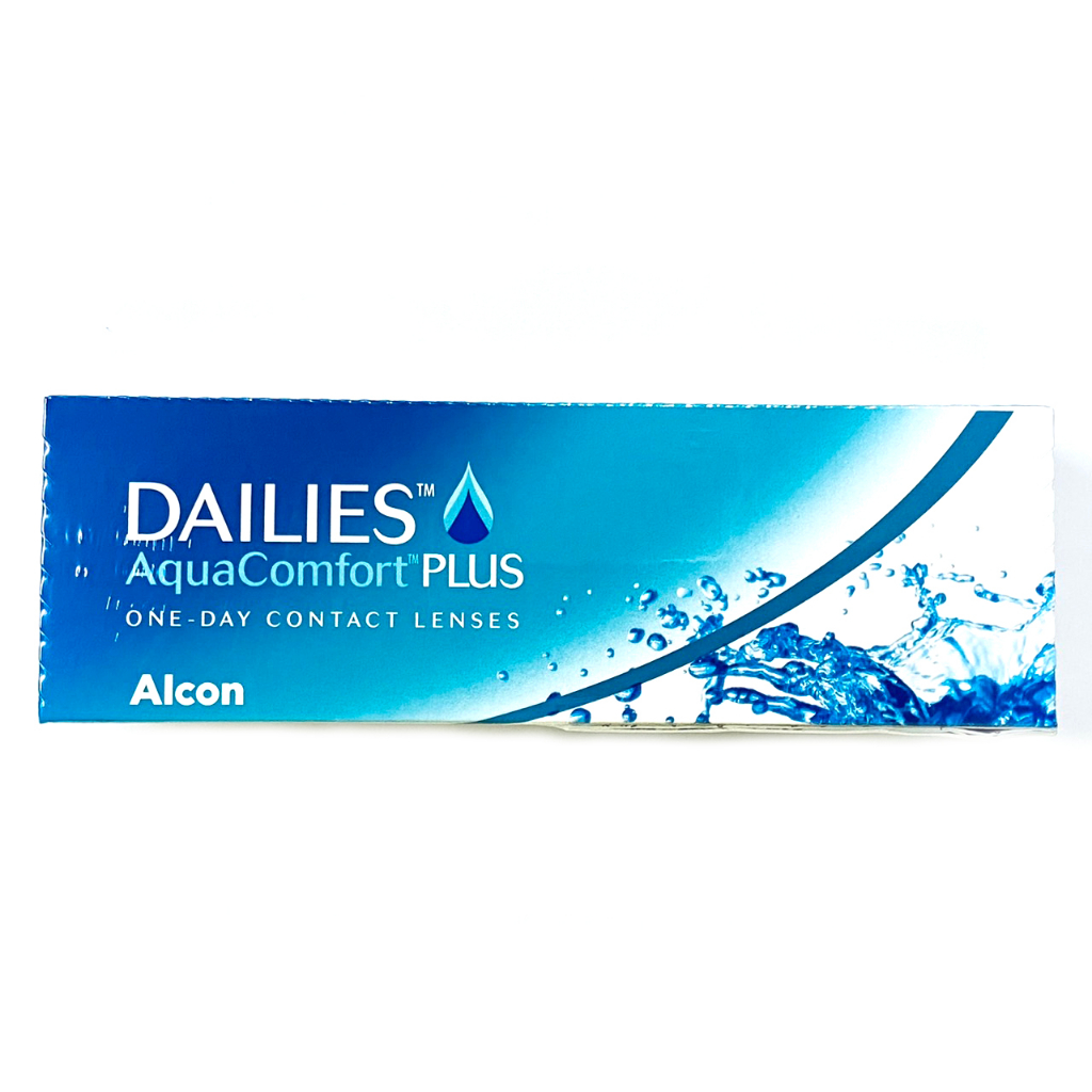 Alcon คอนแทคเลนส์รายวัน กล่อง 15คู่ Dailies AquaComfort Plus