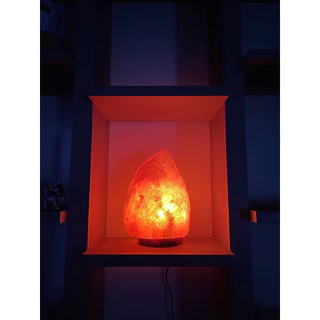 โคมไฟเกลือ หิมาลัย พร้อมสายไฟและหลอด (สายไฟแบบ Dimmer ) คัดสรรมาพิเศษ ทั้งทรงและสี ขนาด2-4 kgs (ขายส่งปริมาณมาก)