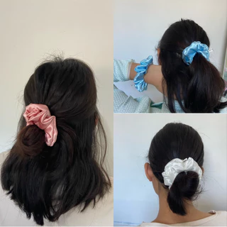ยางรัดผม Sunny Scrunchies (Large) Collection Premium Satin