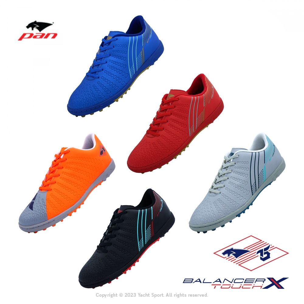 รองเท้าฟุตบอล ร้อยปุ่ม PAN รุ่น BALANCER TOUCH X 2023 TURF รหัส PF153B