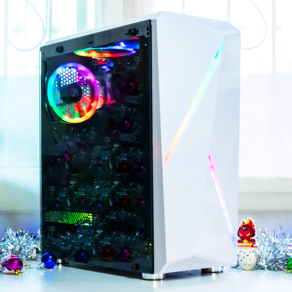 เครื่อง Ryzen 5 4600G Radeon Vega comset Ryzen5 4650G AMD คอม ประกอบ เล่นเกมส์ Media Z Computer