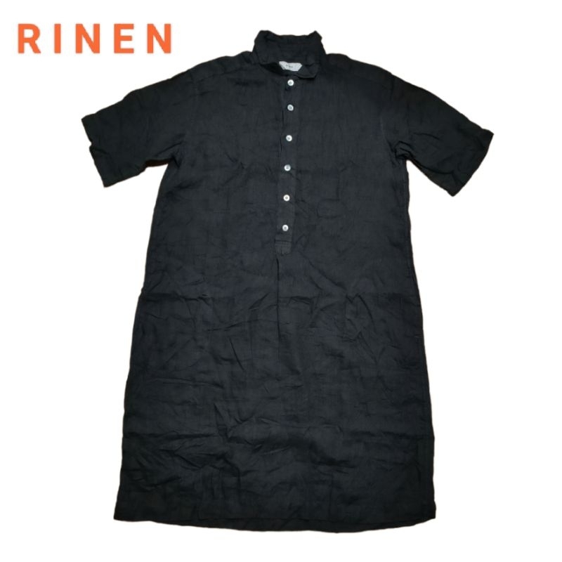 เสื้อคอปกเดรส    R I N E N (0)made in japan